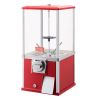 Gumball Machine, 21 inch Height Candy Vending Machine Dispenser, 25-Cent Vending Machines for Shopping Malls, Supermarkets, Amusement Parks, Arcades