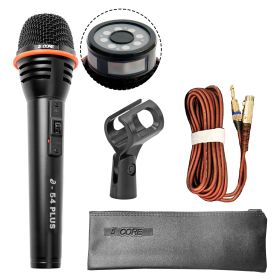 5 Core Handheld Microphone For Singing Pair ? Cardioid Vocal Mic ? w ON/Off Switch ? Included Detachable XLR Cable + Clip + Bag ? for Karaoke Rec