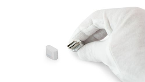 Sleek Modern MicroSD Reader - Works on Apple & Windows Devices