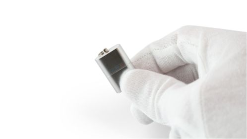 Premium Silver Flash Card Reader for Data Transfer works for MAC