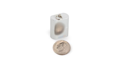 Silver Keychain Memory Reader Durable for Efficient Data Transfer works on MAC