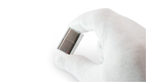 Modern Silver Keychain Card Reader with Wise Quality Data Transfer Solution
