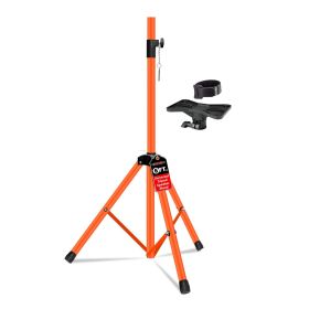 5 Core Speaker Stand Tripod Floor Heavy Duty Adjustable Up to 72 Inch DJ Studio Monitor Stands Pole Mount - SS HD ORG WOB