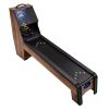 9' Roll and Score Classic Arcade Game Table, Indoor Skeeball Machine Game Set with LED Electronic Scorer, Sound