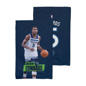 Minnesota Timberwolves NBA Anthony Edwards 2 Pack Fan Towel 16 x 25 inches
