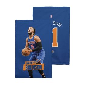 New York Knicks NBA Jalen Brunson 2 Pack Fan Towel 16 x 25 inches