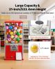 Gumball Machine, 21 inch Height Candy Vending Machine Dispenser, 25-Cent Vending Machines for Shopping Malls, Supermarkets, Amusement Parks, Arcades