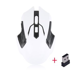 Professional 2.4GHz Wireless Optical Gaming Mouse Wireless Mice for PC Gaming Laptops Computer Mouse Gamer with USB Adapter (Color: 02, Ships From: China)