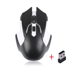 Professional 2.4GHz Wireless Optical Gaming Mouse Wireless Mice for PC Gaming Laptops Computer Mouse Gamer with USB Adapter (Color: 01, Ships From: China)